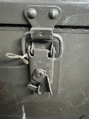 Leger toolbox met inlay