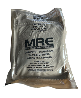 MRE Meal ready to eat individual volle doos !