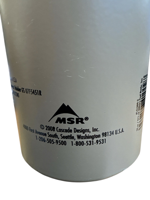 MSR Defensie Brandstoffles 887 ml