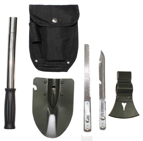 Multifunktionele sset, 6 in 1, mit hoes