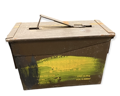 Munitiekist staal .50 used b