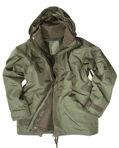 Parka de Luxe  ECWCS Jack Olive groen