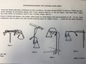 Retro Legerlamp M-1943 origineel item...