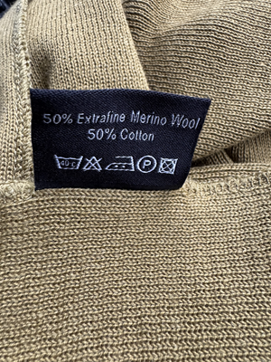 Sjaal - Colletje Defensie NL leger 50% Merino wool 50% katoen