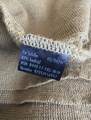Sjaal - Colletje Defensie NL leger 50% Wol 50% Acryl