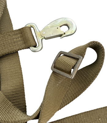 Strap van parachute met haak !