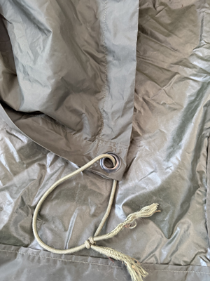 Tarp Defensie Olive gebruikt-B