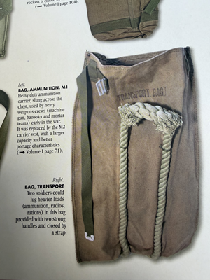 Transport Bag Bag, transport WW2 Canvas