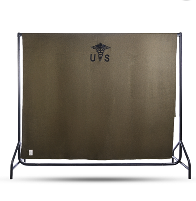 US MEDICAL WOOL BLANKET 225X165 CM OD