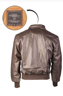 US WW2 Leather Flight Jacket A2