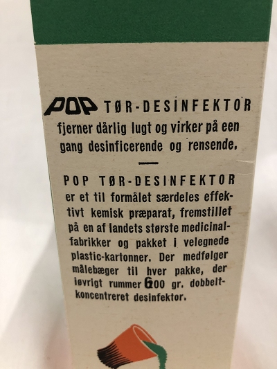 Vintage Schoonmaakmiddel "Desinfector"
