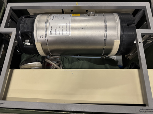 Wasbakunit Defensie in Zarges kist