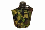 Veldfles leger inclusief camouflagehoes Molle
