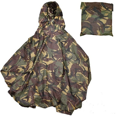 Poncho NL camouflage inclusief liner !