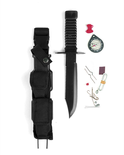 Alexander Graham Bell Buik Merchandiser Survival Knife "Special Forces"